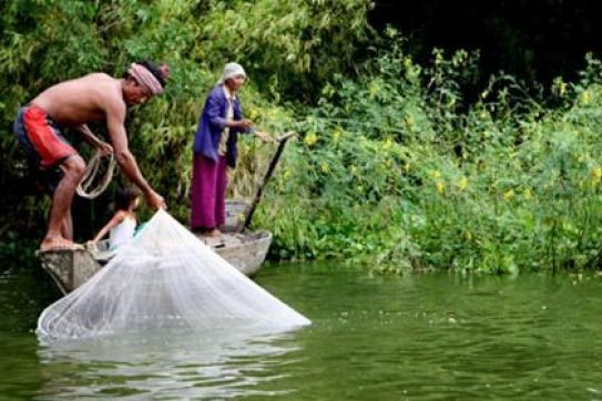 Floods improve Mekong scenery